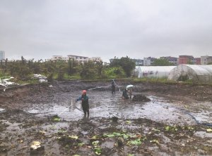 梧州河道鱼塘清淤